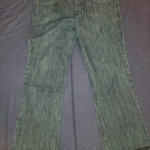 ROCK & REPUBLIC JEANS 34X30 / GOOD CONDITION / DARK BLUE / HEM TO 30 INCH INSEAM